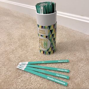 Jumbo Fun Sticks Game - Names Edition